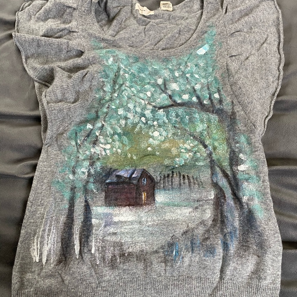 Anthropologie Sleeping on Snow  sweater